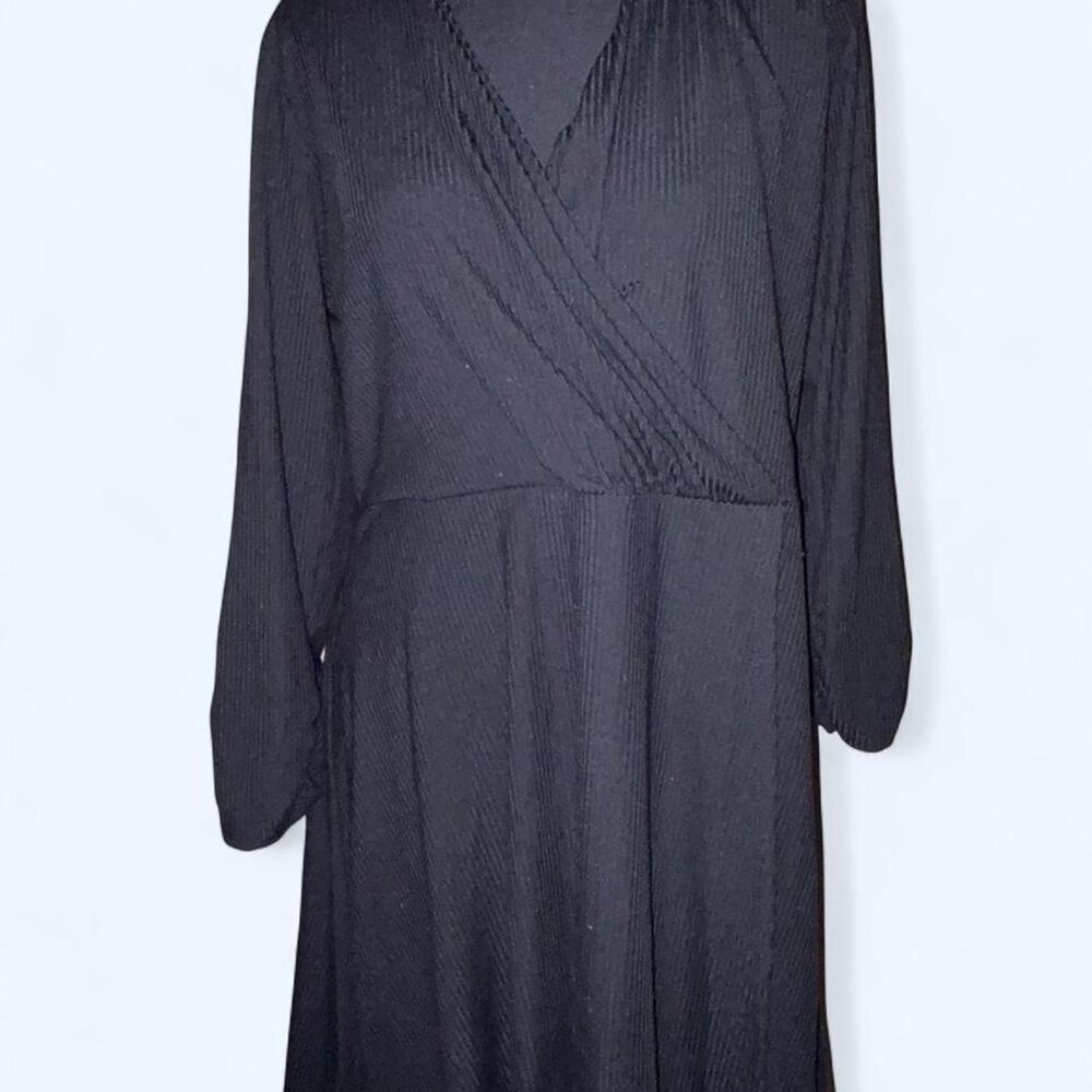 Maurices Women's Black and Navy Dress